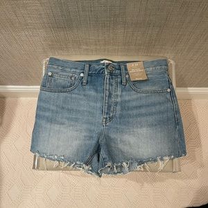 NWT Madewell relaxed denim shorts